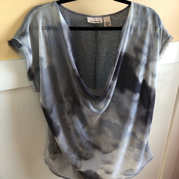 dkny jeans tops